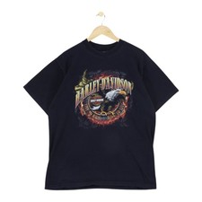 Vintage Harley-Davidson T-Shirt Mens Size XL Black 2005 USA Made Graphic