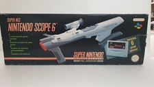 Super Nintendo Scope 6 SNES PAL Includes Gun & Scope Only - VGC Boxed