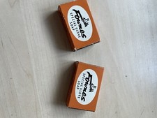 Miniature bar of soap x 2 vintage Fownes Special Glove Soap Hotel Soap Size