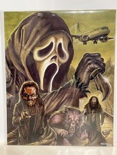 Wes Craven Scream 10x8 Art