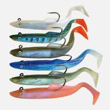 Sidewinder Lures Super Holo 4" and 6"Sand Eel - Sandeel Fishing Lures/Jigs