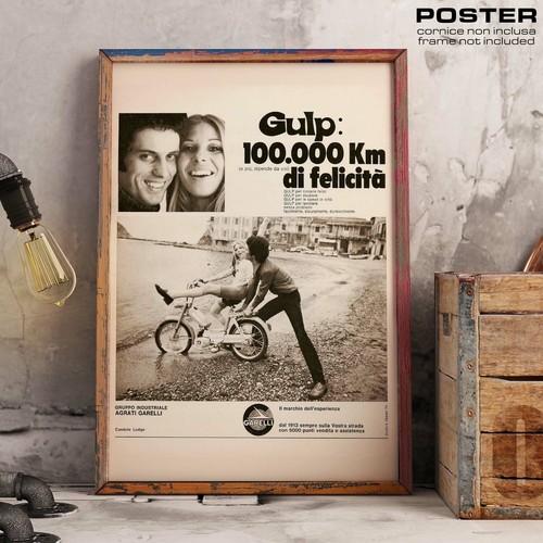 Vintage garelli gulp moped - vintage,