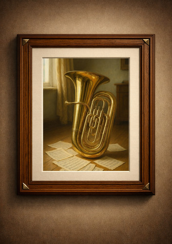 Tuba resonance vintage - tuba,