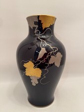 Porcelain Vase Cobalt Blue