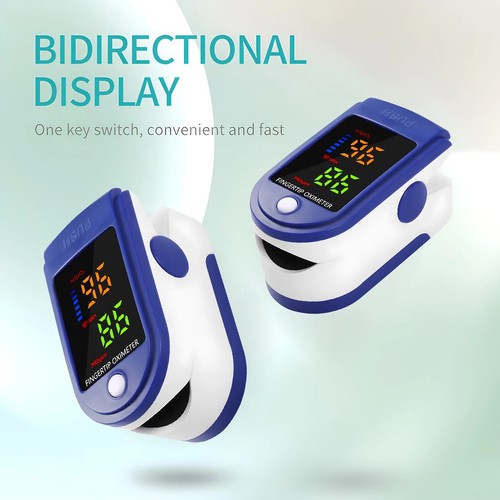 Fingertip pulse oximeter - fingertip, led