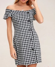 Lulus Sz M Coquette Black