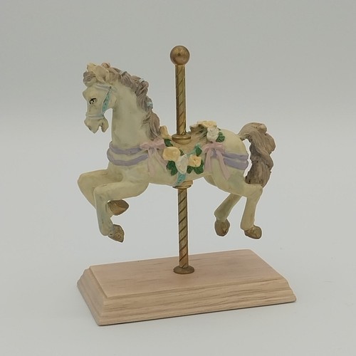 Porcelain merry round horse - porcelain,