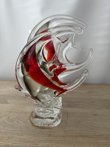 Vintage art glass fish - vintage,