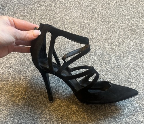 Zara women black suede - women’s,