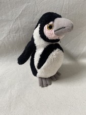 Dudley Zoo Penguin Teddy Bear Soft Stuffed Plush Toy Animal 5" Safari Gift Shop