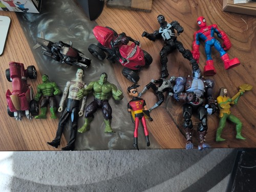 Superhero action figures - action,