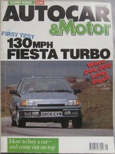 Autocar 20 June 1990 featuring Ford Fiesta RS Turbo, Maserati Bora, Honda CRX