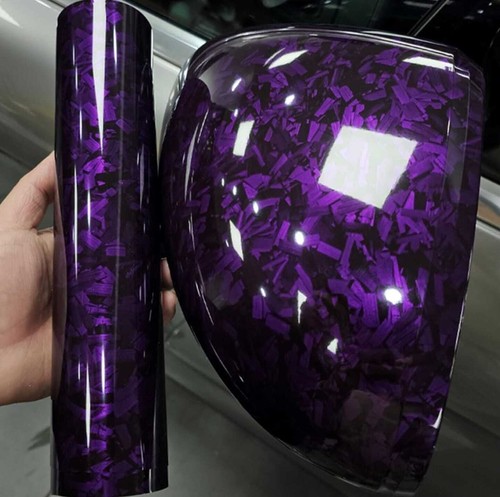 Vehicle vinyl wrap - vehicle, purple
