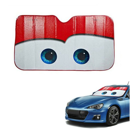 Foldable sun shade big - sun, eyes