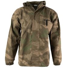 Modern Military Style Cotton Lined Full Zip Anorak– Splinter Camo- All Sizes New