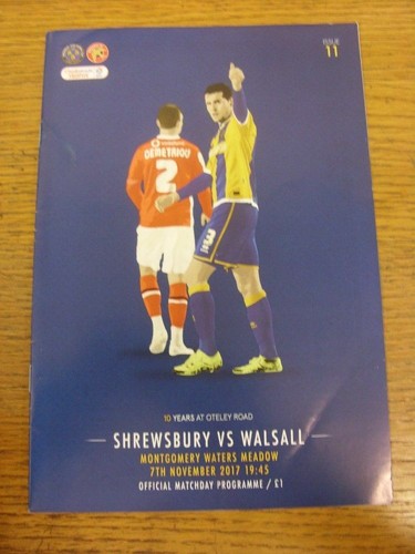 2017 shrewsbury town v - 07/11/2017,