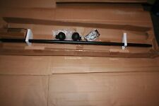 SZXIMU CURTAIN POLE ROD 91-182 CM (36 TO 72 INCHES) EXTENDABLE NETTED TEXTURE