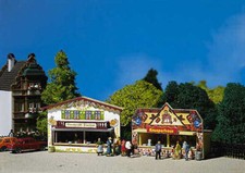 Faller Funfair Stalls (2) Fairground Building Kit III N Gauge 242321
