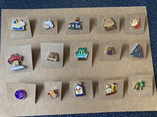 Pin badge vintage joblot - pin,