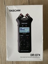 Tascam DR-07X Portable Handheld Digital Audio Recorder