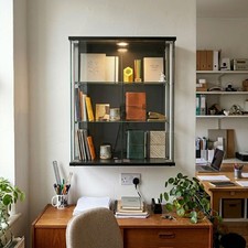 Black Wall Mounted Double Door