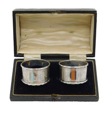 Boxed Pair of Sterling Silver