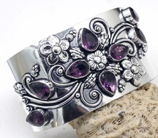 925 Sterling Silver Purple