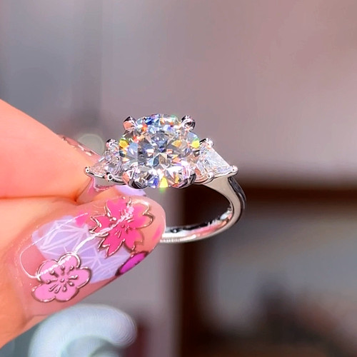 14k white gold engagement - 14k,