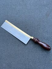 VINTAGE ENGLISH BRASS BACKED