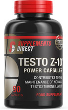 Supplements Direct - Testo-Z10 High Strength Capsules - 90 Capsules 