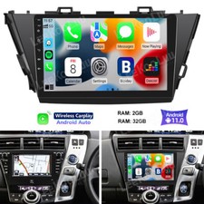 Apple CarPlay Car Radio For Toyota Prius Plus V Alpha 2012-16 Android GPS 2G+32G
