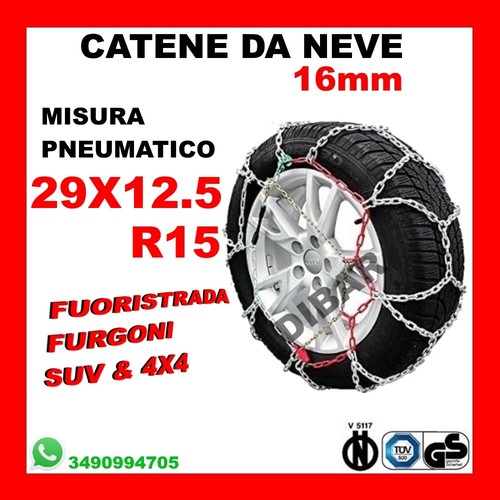 Snow chains for vans - chains,