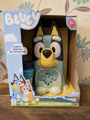 Bluey bubble machine for kids - bluey,