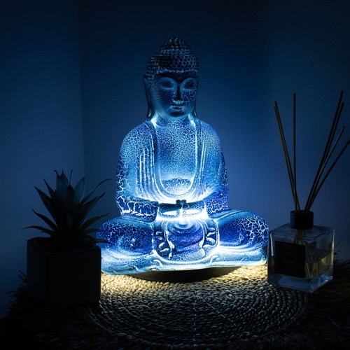 Meditation buddha lamp sky - buddha,