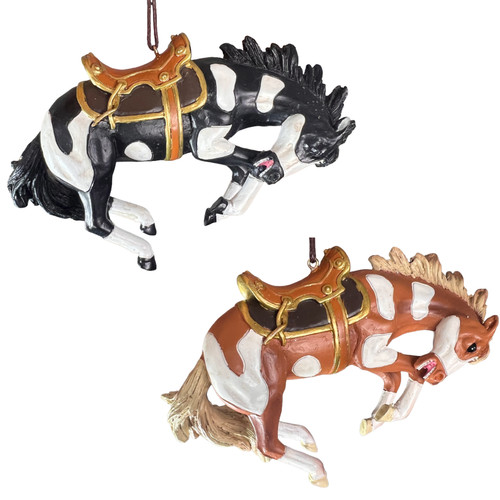 Bucking bronco ornaments horse - bucking,