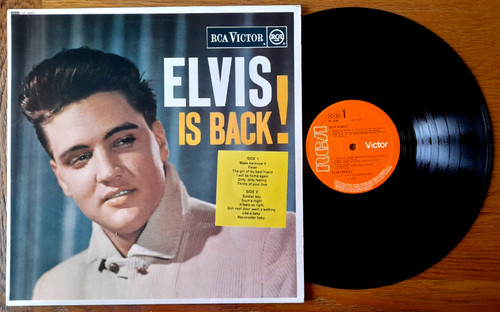 Elvis presley is - nm/nm,