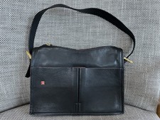 Bally Vintage Black Leather