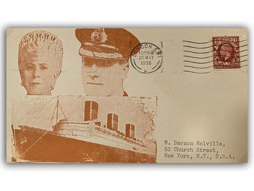 1936 queen mary maiden - mary, voyage
