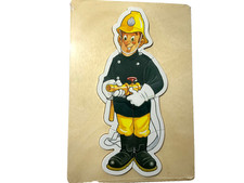 WOODEN LIFT OUT FIREMAN 7