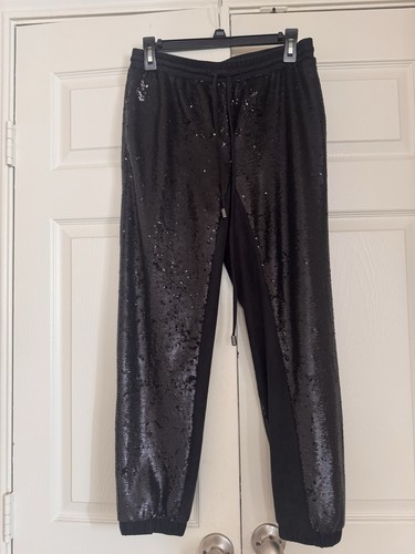 Anthropologie black sequin - anthropologie,
