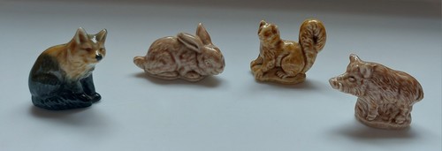 Four vintage wade whimsies - whimsies,