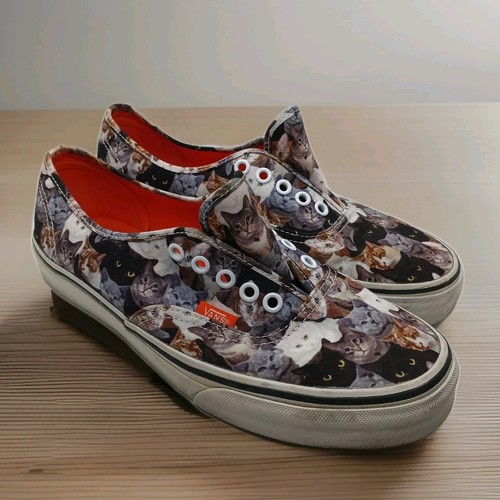 Vans women cat print shoes - women's,