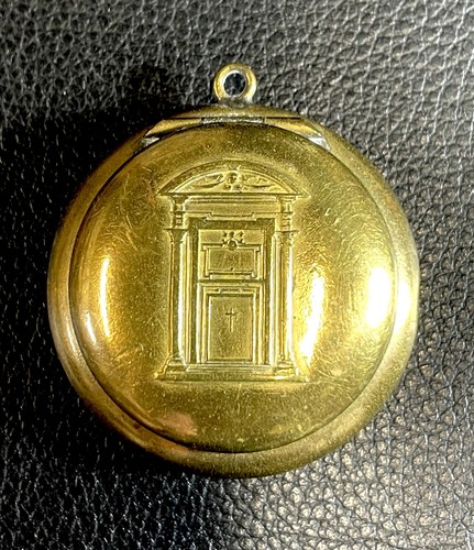 Antique communion pyx - antique,