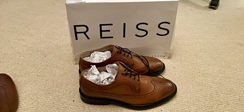 Reiss men tan brown - tan, leather