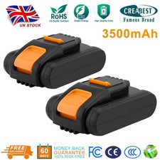 2x Battery For Worx 20V