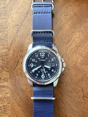 Seiko solar 100m black - solar, 100m.black