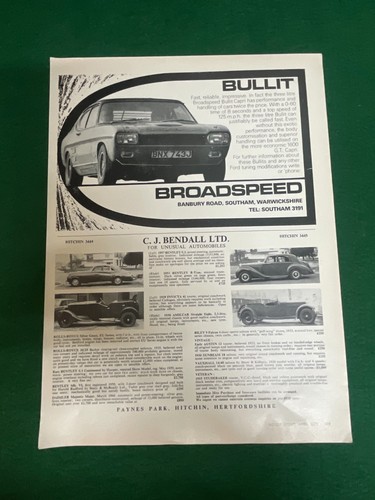 Broadspeed bullit capri - broadspeed,