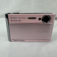 Sony Cybershot 8.1MP Digital Camera 3x Optical Zoom - Pink (DSC-T70/P) Nontested