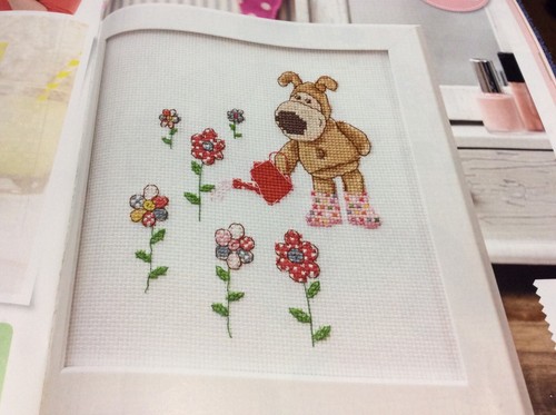 Boofle watering flowers - watering,