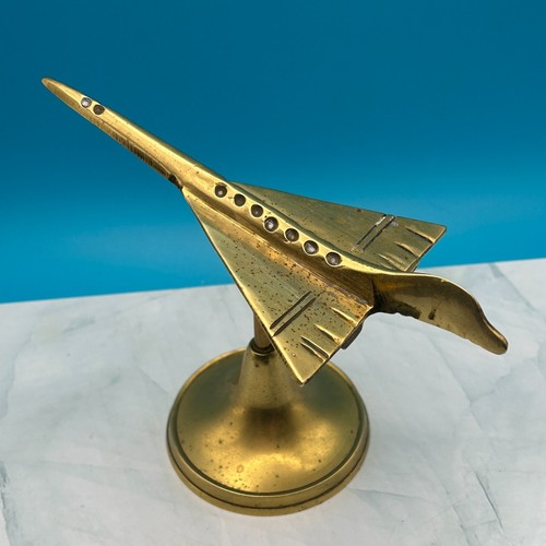 Vintage brass concorde - brass,